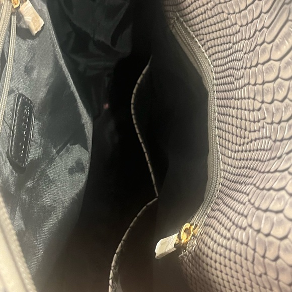 KC JAGGER Luxury Travel Gray Rolling Croc-Embossed Texture PU Leather Bag Carry - Picture 14 of 14